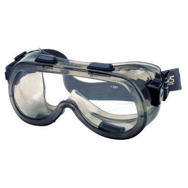 24 Series Safety Goggles with Clear Lens Adjustable Elastic Strap
